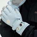 USB Heated Gloves for Outdoor Blue