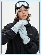 USB Heated Gloves for Outdoor Blue