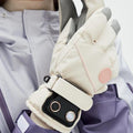 USB Heated Gloves for Outdoor White