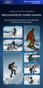 Ski Balaclava Black & Blue