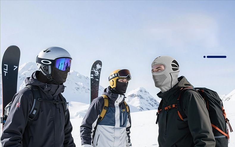 Ski Balaclava Black & White
