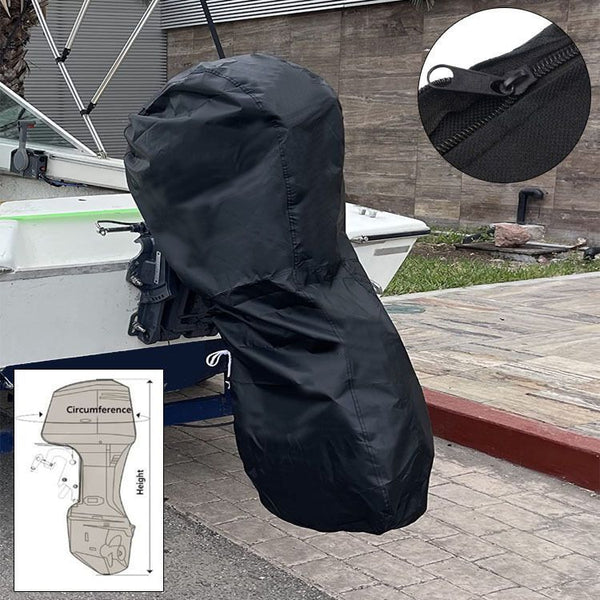 420D Outboard Motor Cover Black 30-60 HP
