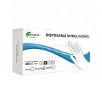 300Pcs Black Nitrile Gloves Medium
