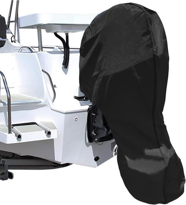 600D Oxford Outboard Motor Cover, 175-225HP Waterproof Engine Protector