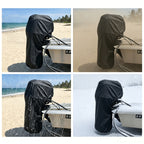 600D Oxford Outboard Motor Cover, 175-225HP Waterproof Engine Protector