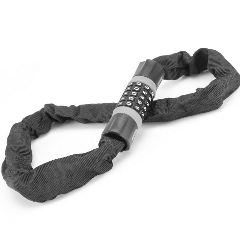 Bike Combination Lock - Black Grey, 1.2m