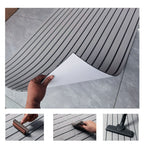 Striped EVA Boat Mat