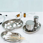 Large Curved Tray 201 Stainless Steel 2pcs