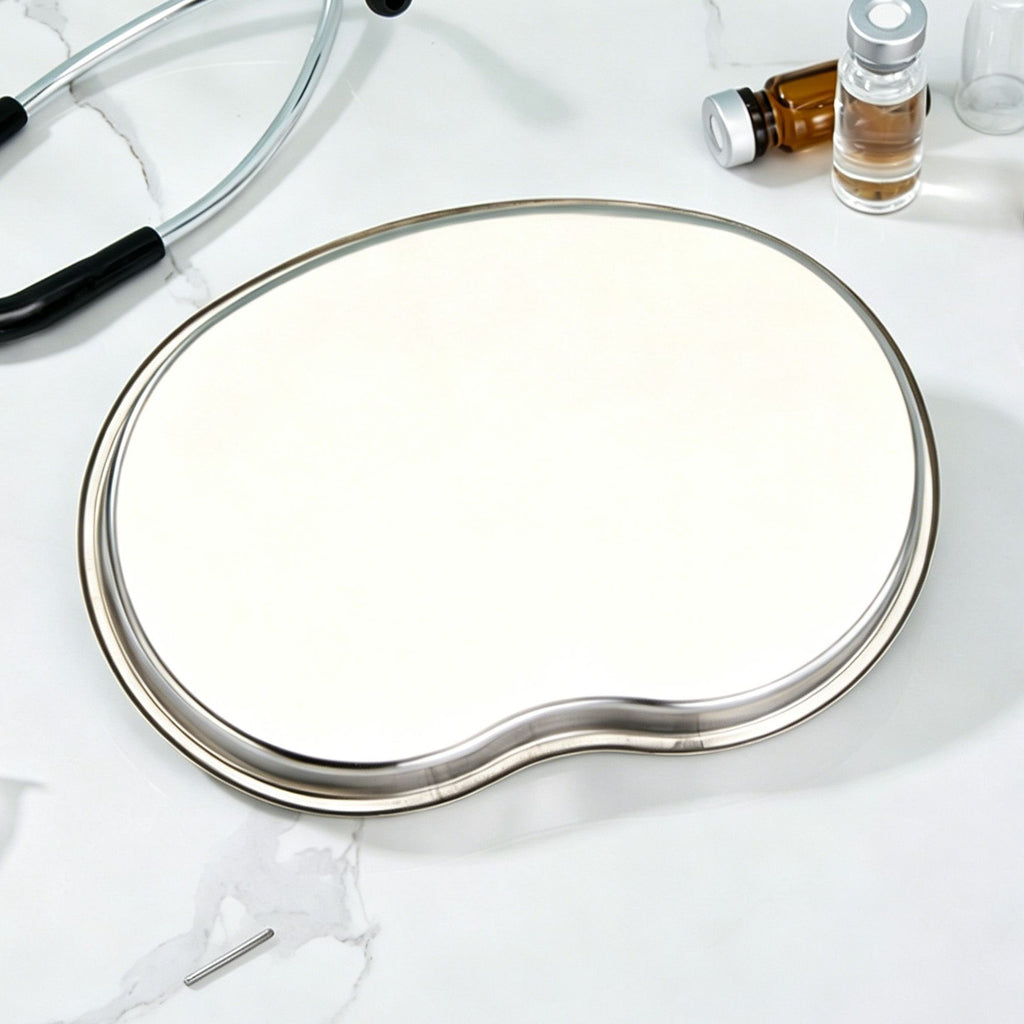 Large Curved Tray 201 Stainless Steel 2pcs