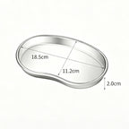Small Curved Tray 304 Stainless Steel 2pcs