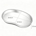 Medium Curved Tray 304 Stainless Steel 2pcs