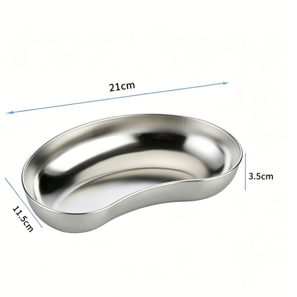 Deep Medium Kidney Tray 304 Stainless Steel 2pcs