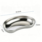 Deep Large Kidney Tray 304 Stainless Steel 2pcs