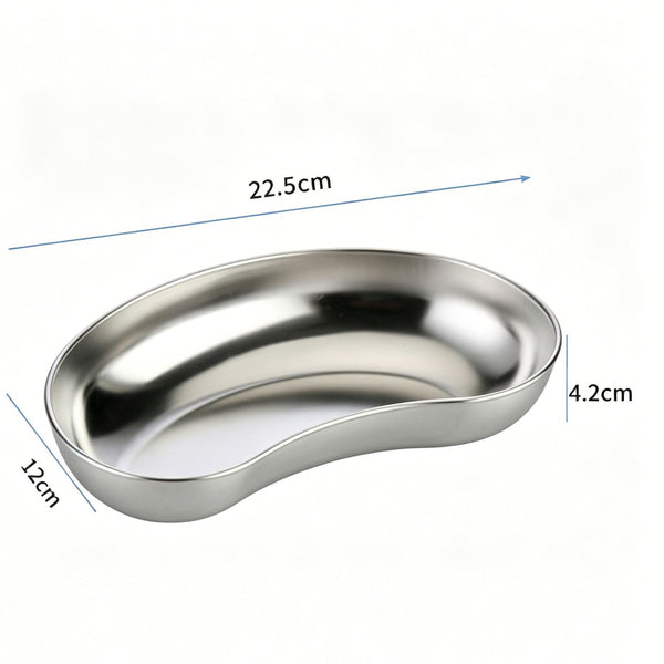 Deep Large Kidney Tray 304 Stainless Steel 2pcs