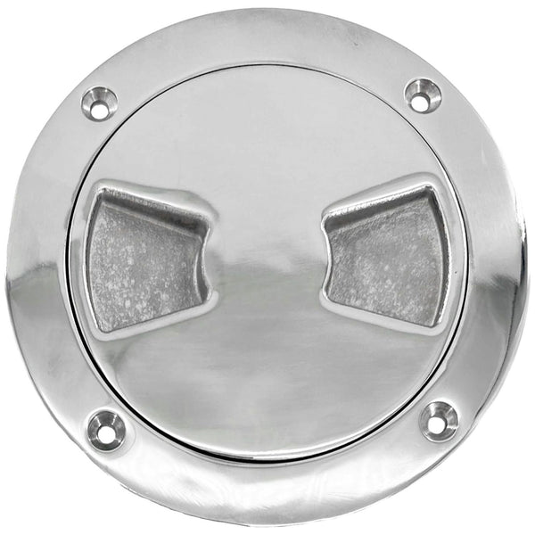 3 Inch 316 Stainless Steel Round Deck Plate Marine Yacht Hardware Fitting