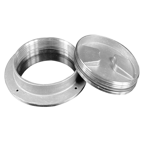 6 Inch 316 Stainless Steel Round Deck Plate Marine Yacht Hardware Fitting