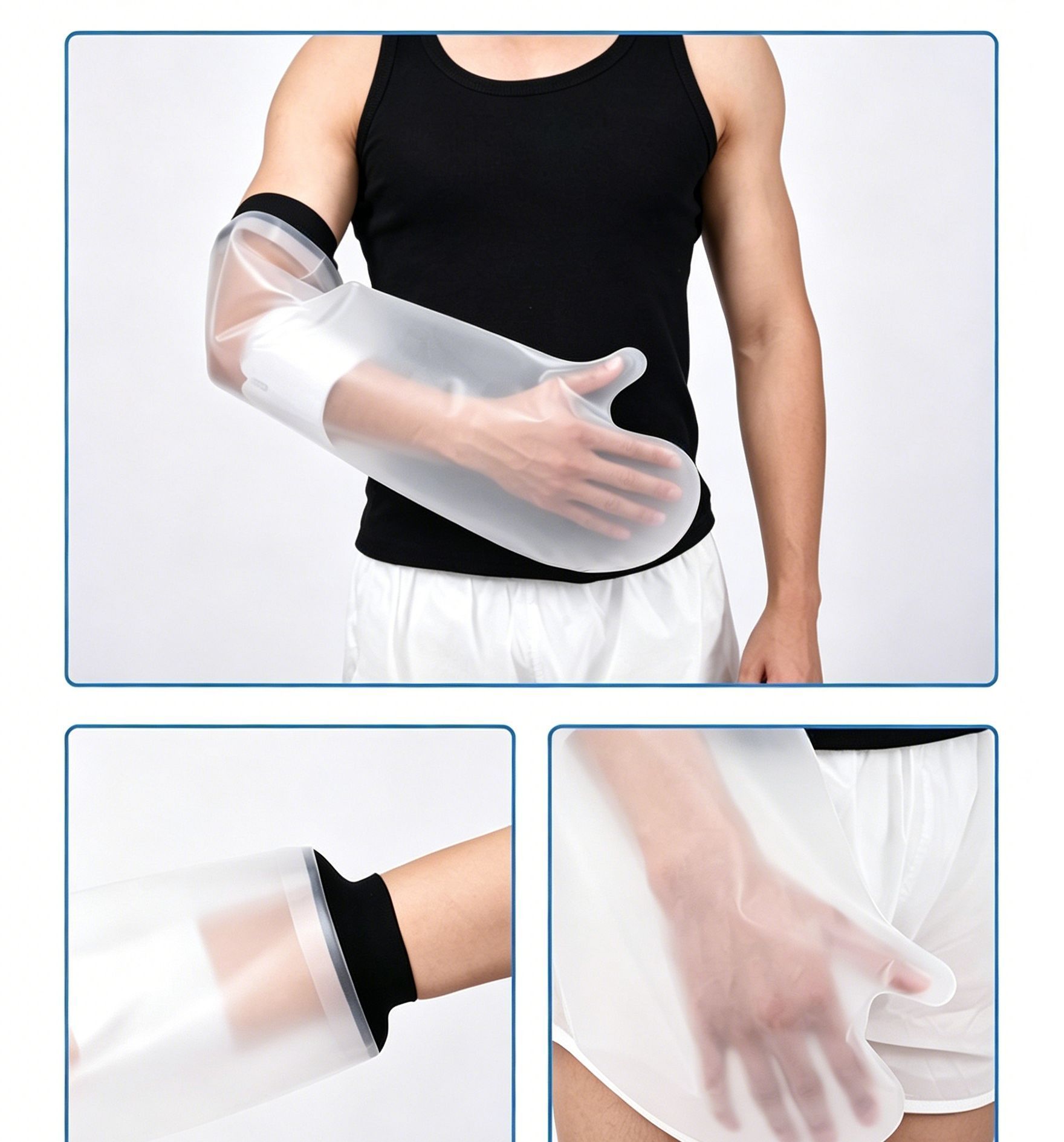 Adult Short Arm Cast Bath Protector