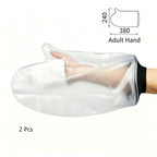 Adult Hand Cast Waterproof Shower Cover 2Pcs