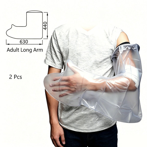 Adult Long Arm Injury Shower Cover(2Pcs)