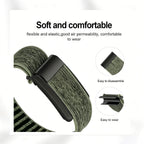 Nylon Sport Watch Strap - Starlight