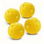 15Pcs 72mm White Pickleballs 26-Holes