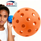 15Pcs 72mm Pink Pickleballs 26-Holes