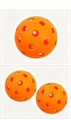 15Pcs 72mm Blue Pickleballs 26-Holes