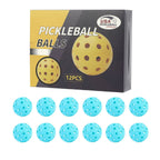 Pickleballs 40-Holes 12Pcs 03