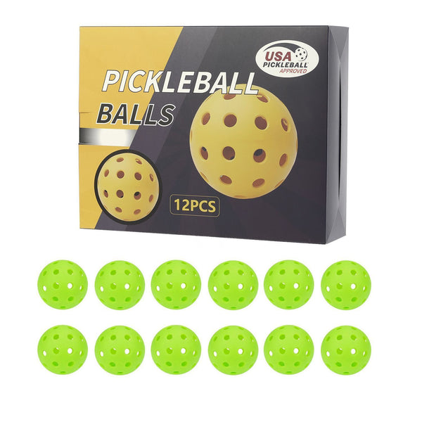 Pickleballs 40-Holes 12Pcs 06