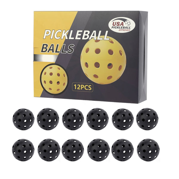 Pickleballs 40-Holes 12Pcs 09
