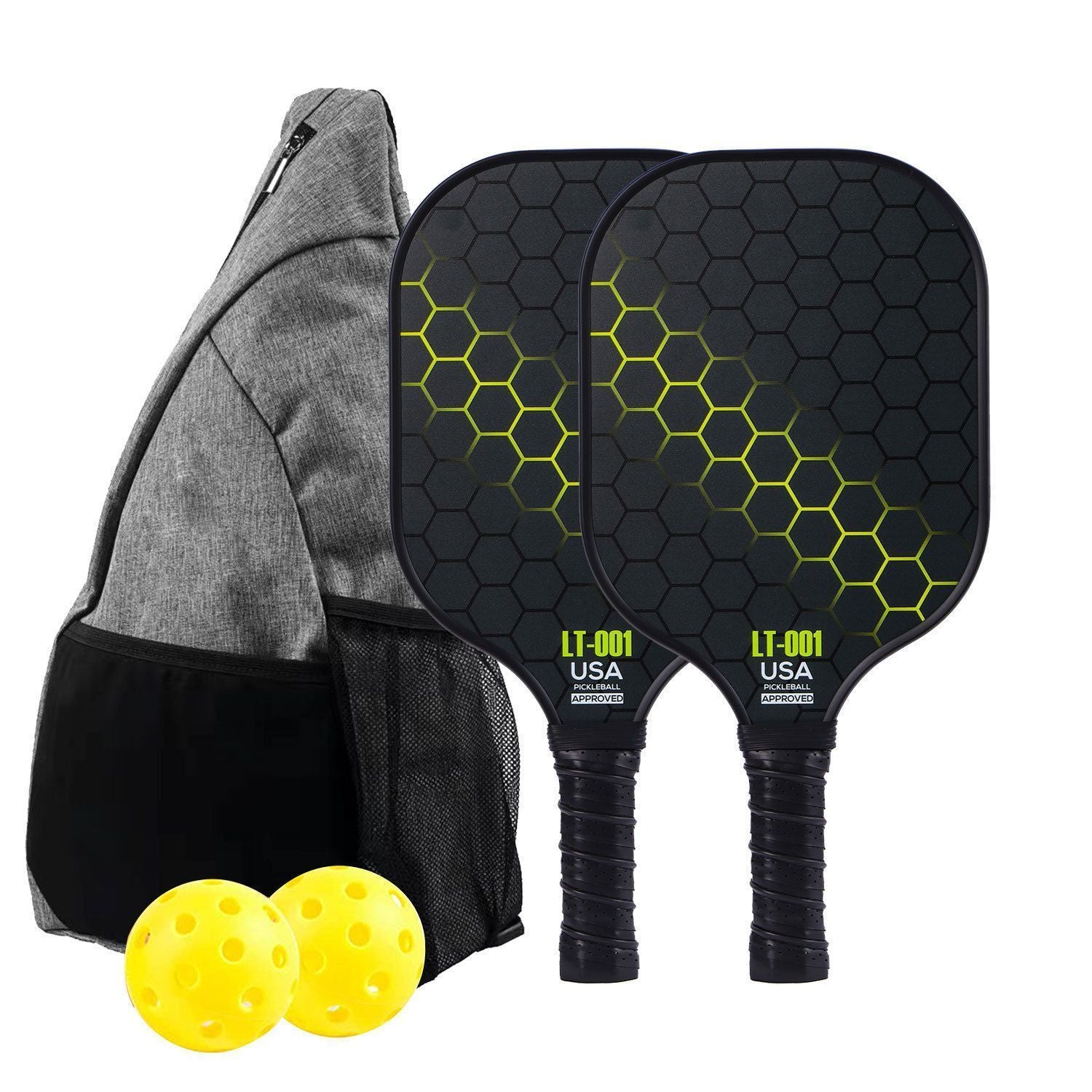 Blue Pickleball Set with Bag 03
