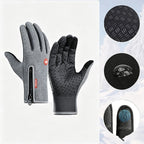 Upgraded Thermal Cycling Gloves - Grey L