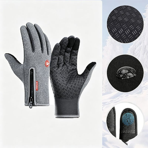 Upgraded Thermal Cycling Gloves - Grey L