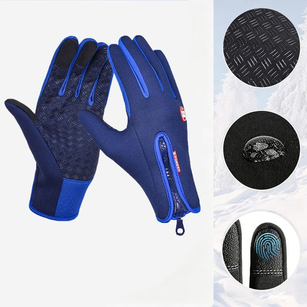 Upgraded Thermal Cycling Gloves - Blue M