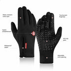 Upgraded Thermal Cycling Gloves - Orange M