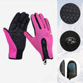 Upgraded Thermal Cycling Gloves - Hot Pink XL