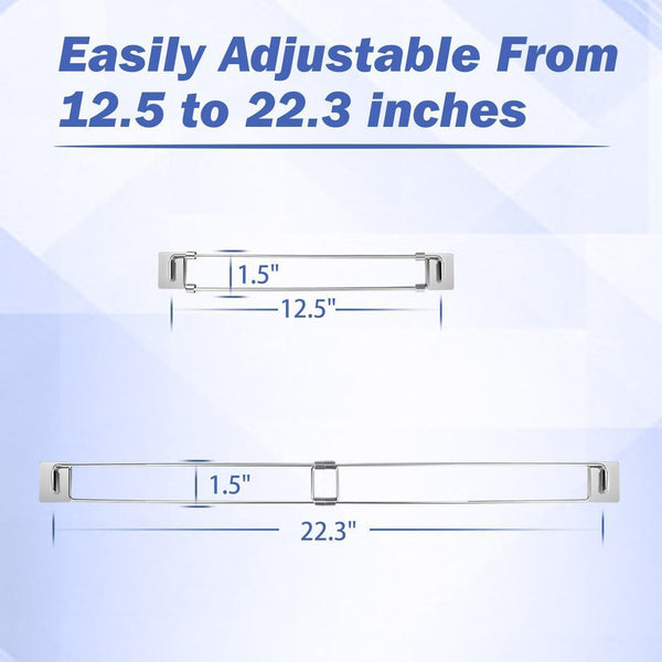 2 Pack RV Fridge Slide Bracket