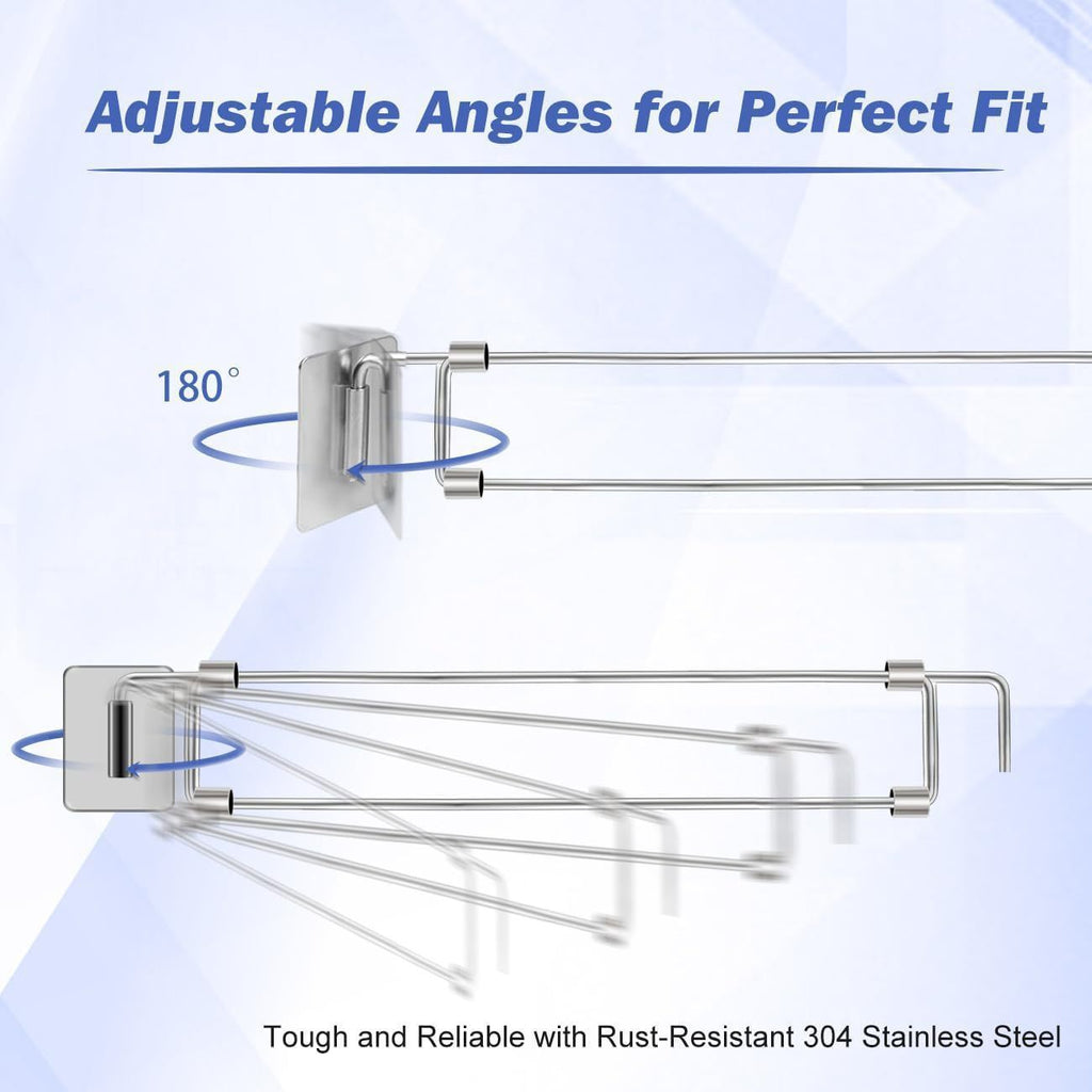 2 Pack RV Fridge Slide Bracket