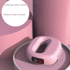 1PC Multifunctional 5-Speed Massage Ring: Mini Fascia Gun, Universal for Whole Body Waist and Back, Essential for Fat Burning and Fitness Relaxation./pink