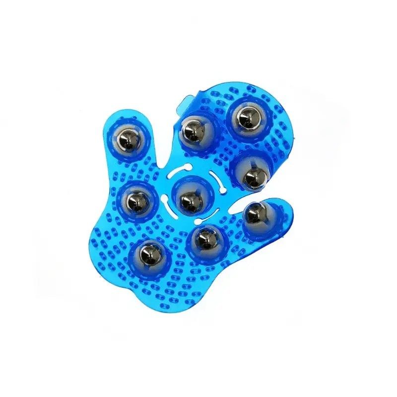 "Palm Nine-Ball Massager" – One Roll Relieves Fatigue, Full Relaxation for Neck, Shoulders, Legs and Feet. Take It Anywhere at Home or Work. A New Essential for Healthy Living.（pink)