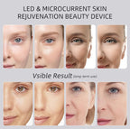 Beauty Device: Red and Blue Light, Home Use, Portable, Vibrating, Multi-Functional, with Voice Guidance, 5-Color Light Therapy, Eye Massage, Eye Care Device/"Upgrade" black beauty introducer