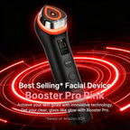 Beauty Device: Red and Blue Light, Home Use, Portable, Vibrating, Multi-Functional, with Voice Guidance, 5-Color Light Therapy, Eye Massage, Eye Care Device/"Upgrade" pink beauty introducer