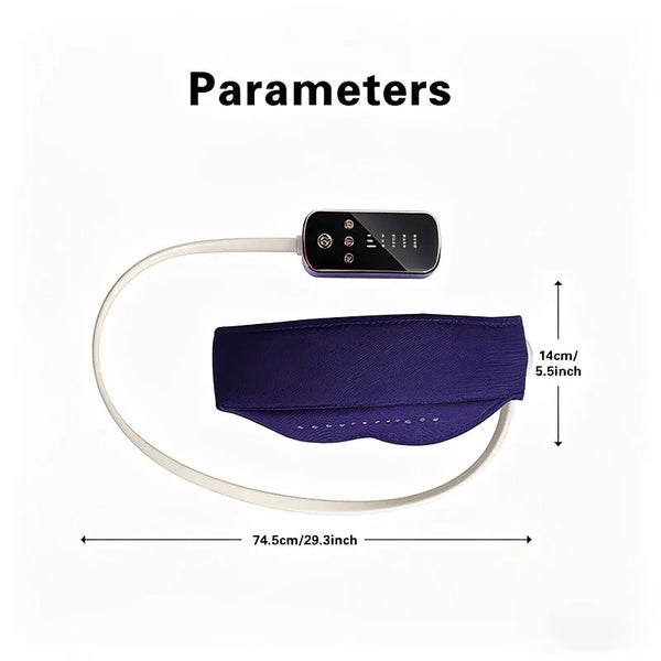 6D Airbag Heat Therapy Head & Eye Massager