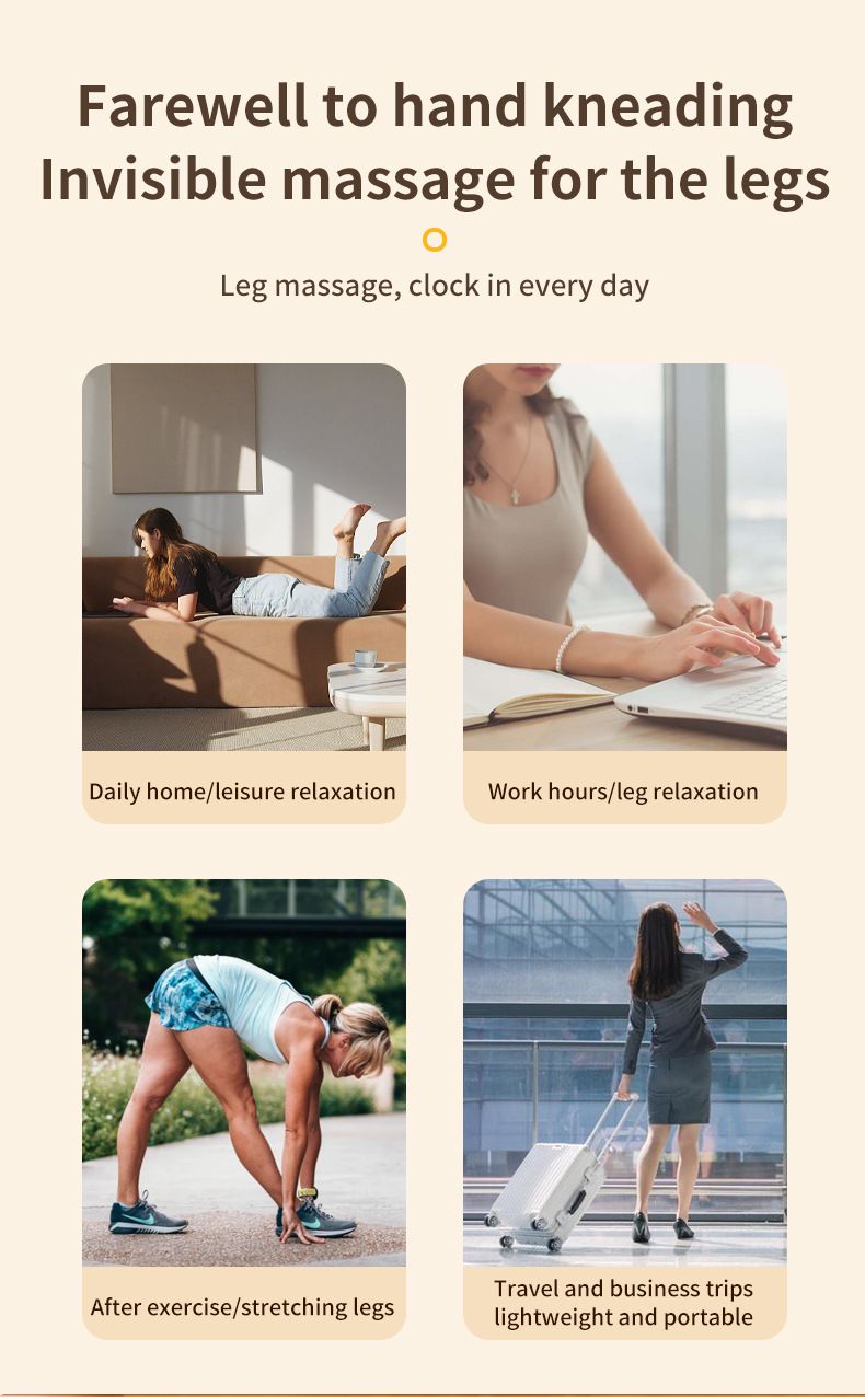 EMS pedicure machine: 8 modes and 32 files, intelligent acupoint massage, relieving fatigue and improving leg shape, a portable foot care expert shared by the whole family! /coffee color