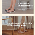 EMS pedicure machine: 8 modes and 32 files, intelligent acupoint massage, relieving fatigue and improving leg shape, a portable foot care expert shared by the whole family! /black