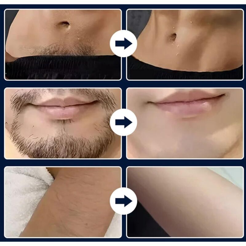 Waterproof Electric Razor for Intimate Body Hair, 1 Set Body Hair Mower Men S Groin and Testicle Mower