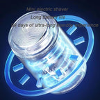 Waterproof Electric Razor for Intimate Body Hair, 1 Set Body Hair Mower Men S Groin and Testicle Mower