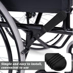 4, Repair Lever Covers Wheelchair Brake Accessory Piece Wheelchair Brake Handle Replacement Practical Brake Extension Covers