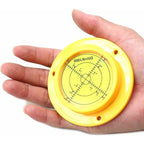 Circular Spirit Level with Mounting Holes for Motorhome, 90 mm