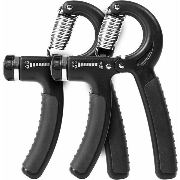2 Pcs Fitness 560 Kg Grip Strengthener Exerciser Fingers, Forearms and Hands Adjustable Spring